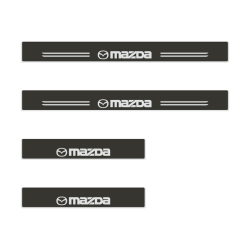 Protezione Davanzale Esterno In Acciaio Inox Per Mazda CX-5 (2013-2025) – Set Da 4 Pezzi, Antigraffio, Con Nastro 3M, Accessori Auto - 3